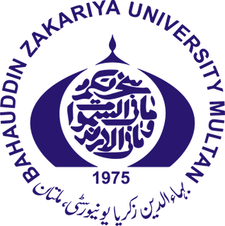 Bahauddin Zakariya University crest